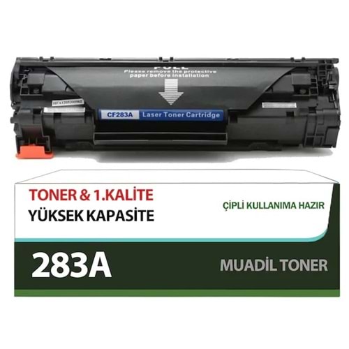 HP Cf283a - 83a Muadil Toner -1600 Sayfa Premium