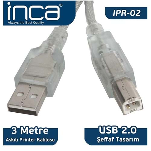 INCA IPR-02 3MT USB 2.0 YAZICI KABLOSU