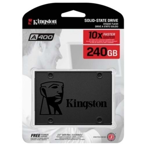 Kingston SA400S37/240G 240 GB A400 SATA3 2.5 SSD