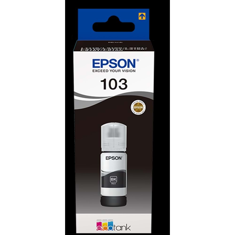 Epson T103 Kartuş Siyah (Black) 65 ml C13T00S14A