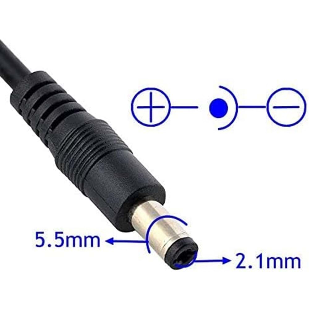 Modem adaptörü genel amaçlı Standart Uç 12V 1.0A w Adaptör