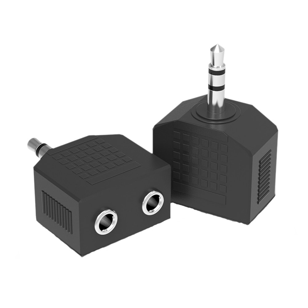 Swat 1x2 - 3.5mm Stereo Jak Çoğaltıcı Kulaklık Ses Çoklayıcı Adaptör