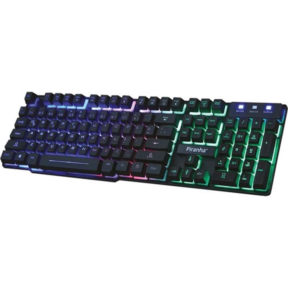 Piranha 2345 Gaming Keyboard Oyuncu Klavyesi