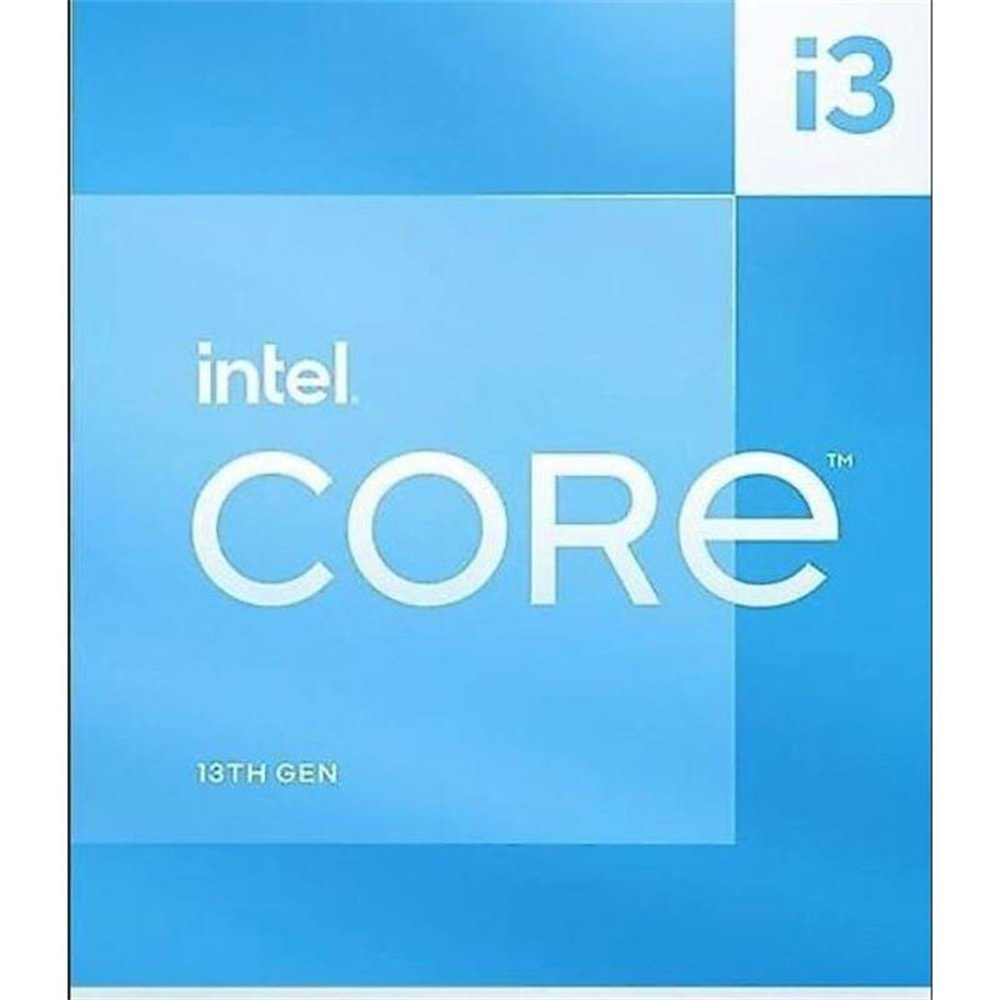 INTEL CORE CI3 13100 3.4GHZ 12MB 1700P FANLI (BOX) 