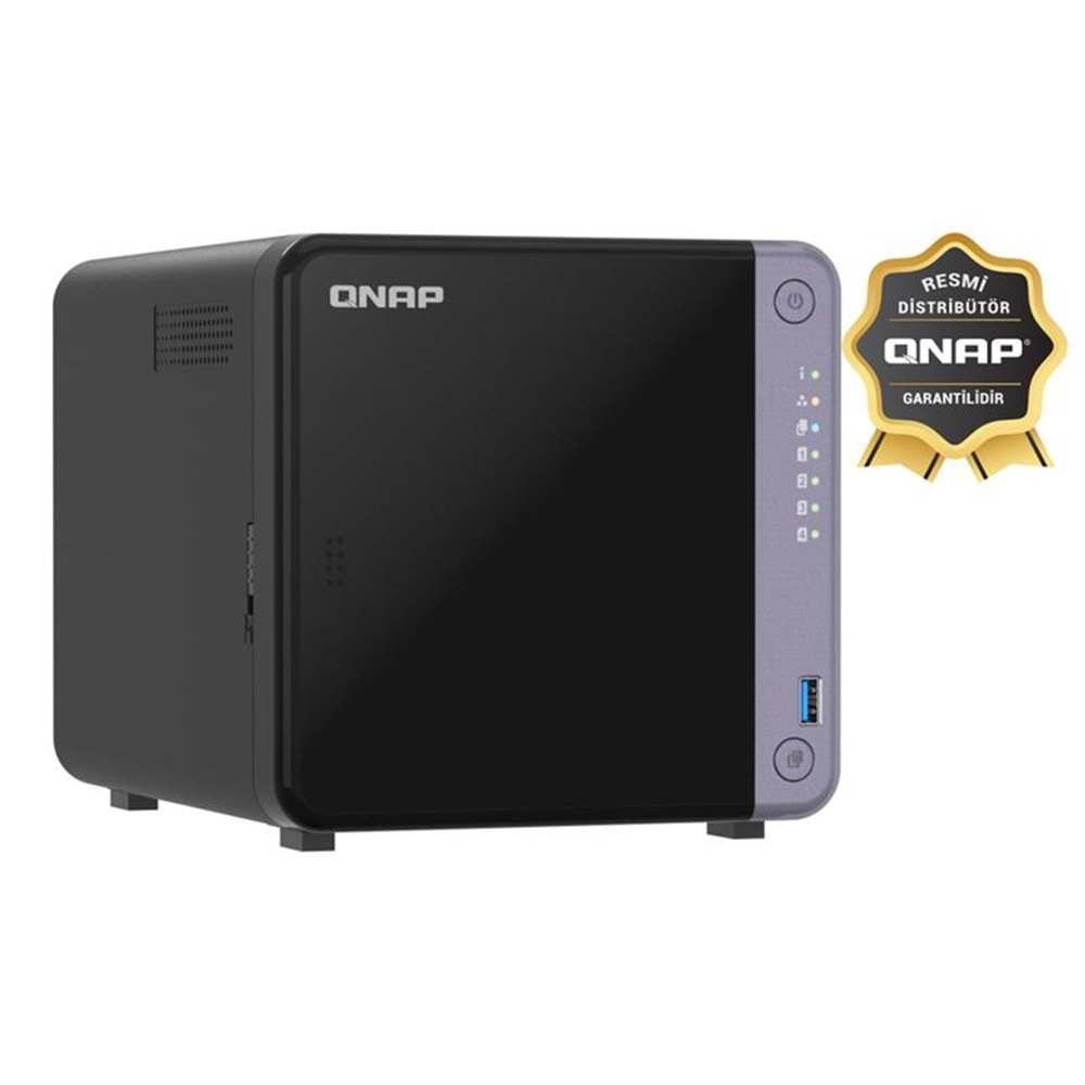 QNAP TS-432X-4GB RAM 4 HDD YUVALI TOWER NAS (RESMİ DİSTRİBÜTÖR GARANTİLİ) 