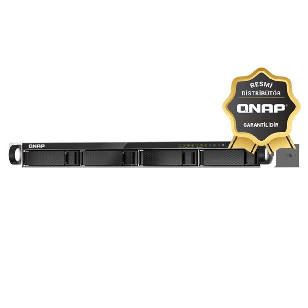 QNAP TS-435XEU-4GB RAM 4 HDD YUVALI RACK NAS (RESMİ DİSTRİBÜTÖR GARANTİLİ) 