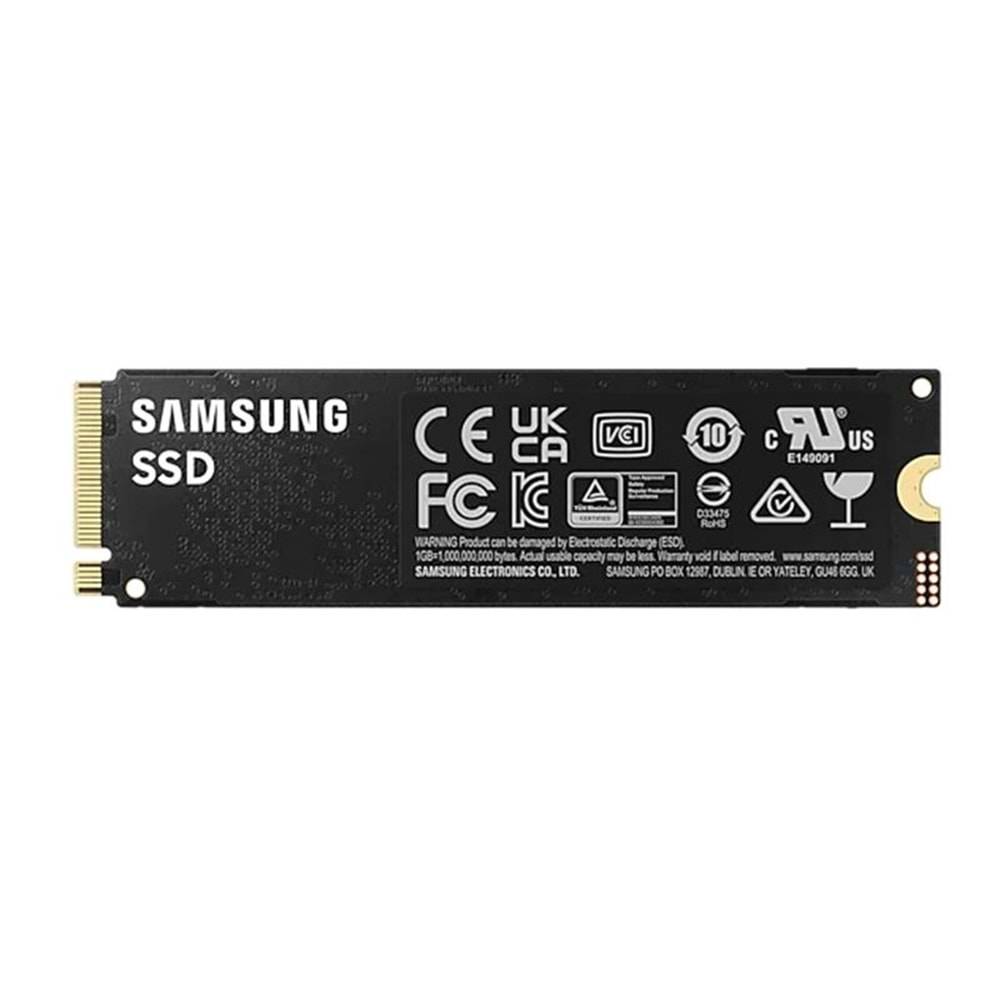 1 TB 990 PRO SAMSUNG NVME M.2 MZ-V9P1T0BW PCIE 7450-6900 MB/S SAMSUNG TR GARANTILI 