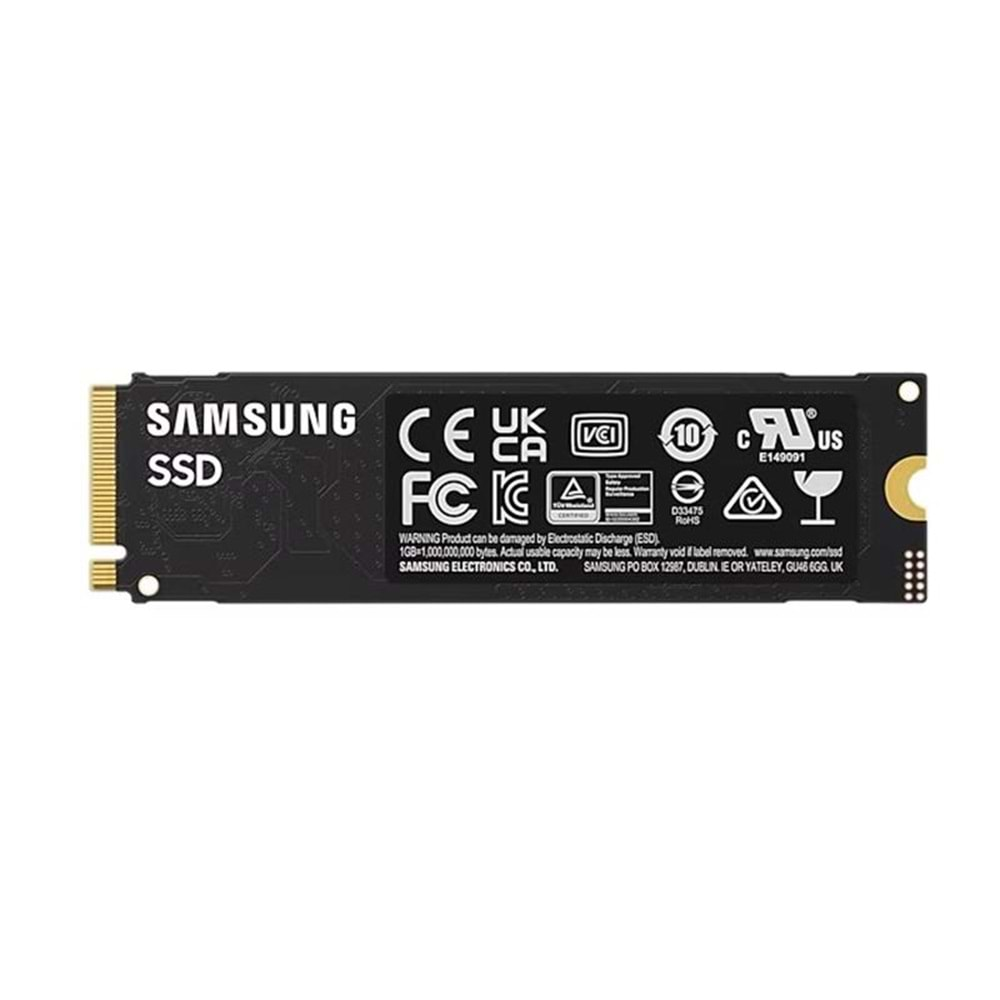 1 TB 990 EVO PLUS SAMSUNG NVME M.2 MZ-V9S1T0BW PCIE 7150-6300 MB/S SAMSUNG TR GARANTILI 