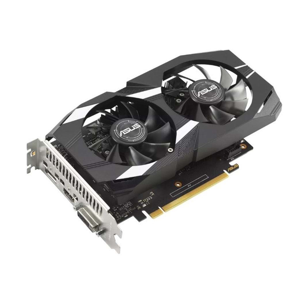 ASUS GEFORCE DUAL-GTX1650-O4GD6-P-V2 4GB GDDR6 128BIT 1XHDMI 1XDP 1XDVI EKRAN KARTI 