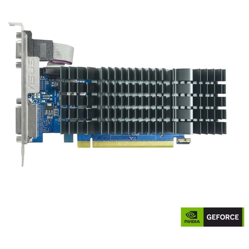 ASUS GEFORCE GT710-SL-2GD5-BRK-EVO 2GB DDR5 64BIT 1XVGA 1XHDMI 1XDVI EKRAN KARTI 