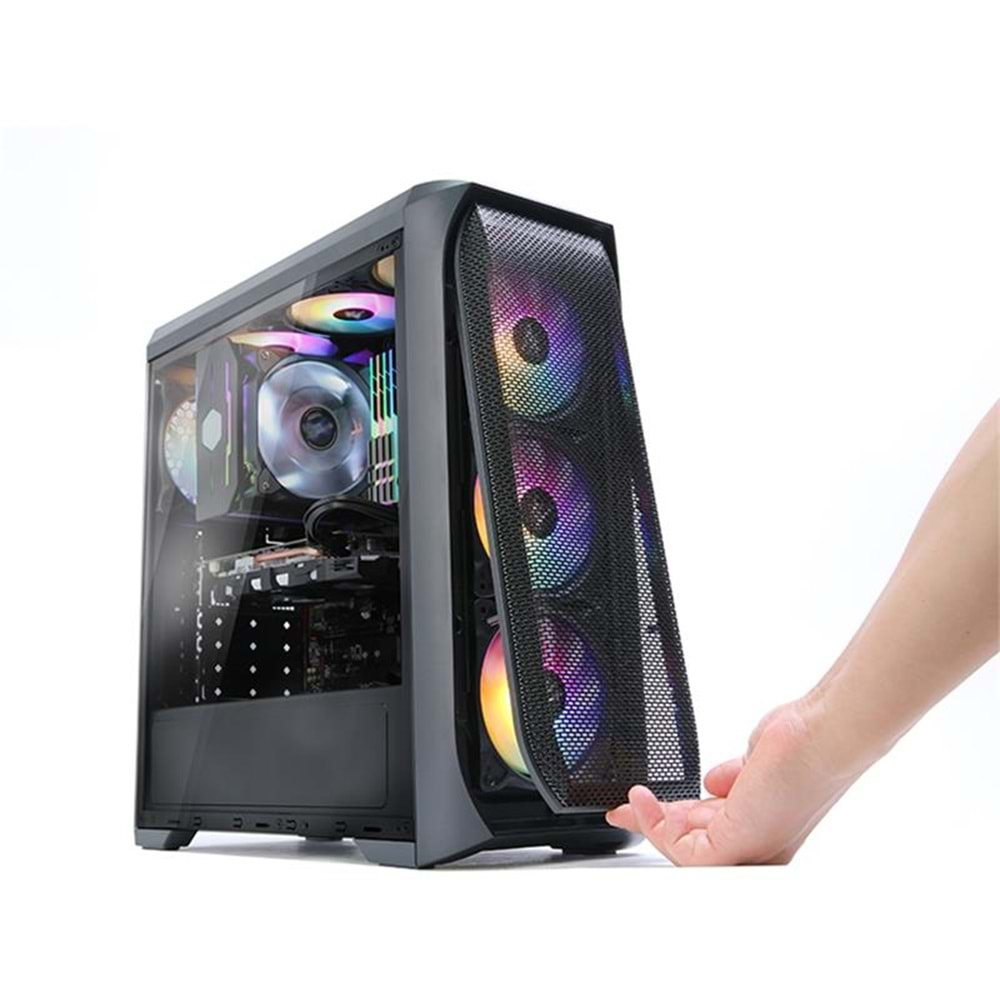 ZALMAN N5MF 700W 4X120MM RGB FAN USB 3.0 ATX SİYAH KASA 