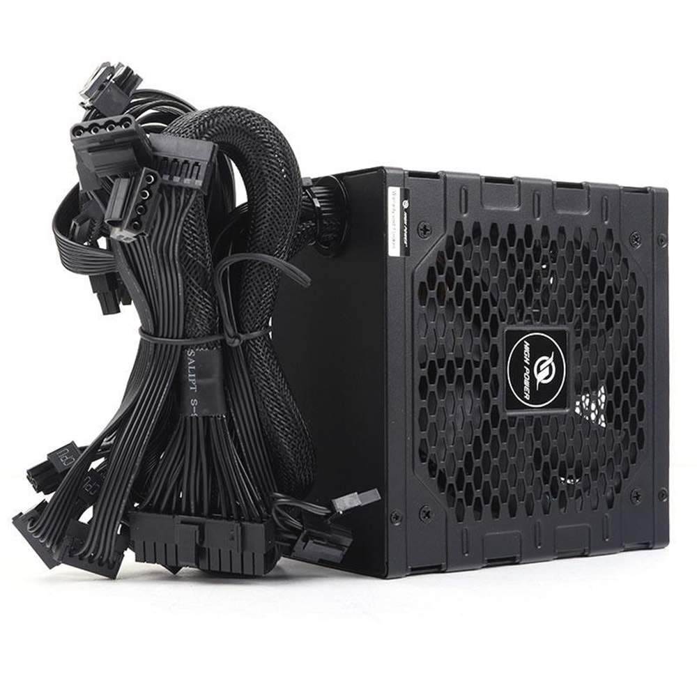 HIGH POWER HP1-M750BR-H12S 750W 80+ BRONZE 62.5A SINGLE RAIL AKTIF PFC ATX POWER SUPPLY 