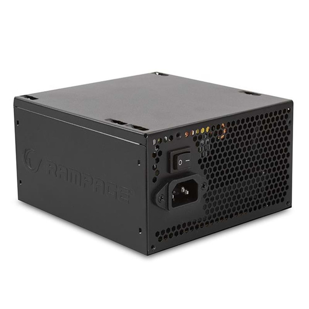 RAMPAGE RMP-500-80P 500W 80 PLUS 12CM FAN AKTİF PFC POWER SUPPLY 