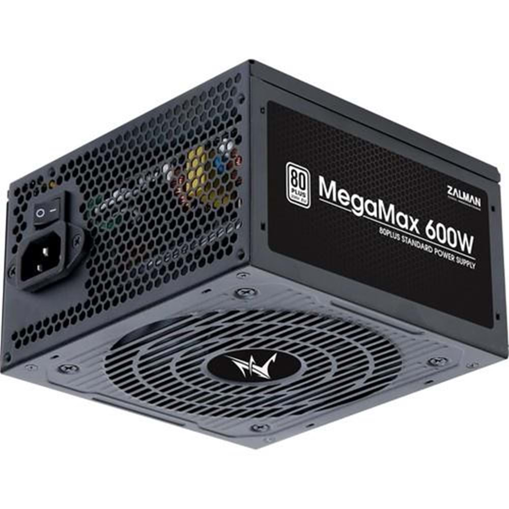 ZALMAN ZM600-TXII 600W 80+ DUAL FORWARD 120MM FAN POWER SUPPLY 