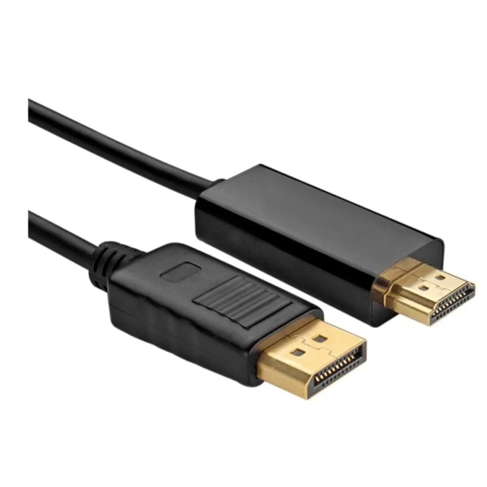 Displayport to Hdmi Kablo Display Port Çevirici Dönüştürücü 1.8 M