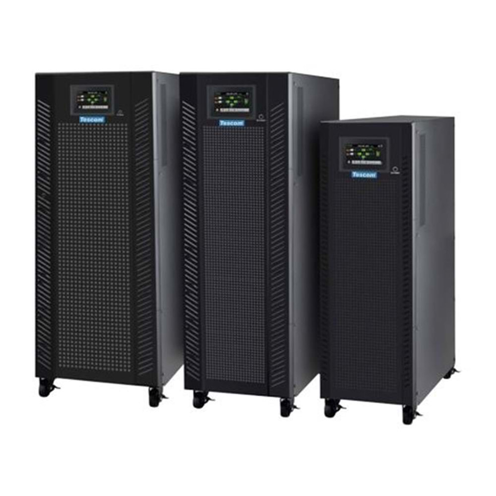 TESCOM TEOS 330 30KVA 3F/3F (64X7AH) 12A RS-232 6/15 DK LCD ONLINE UPS (TRIFAZE) 