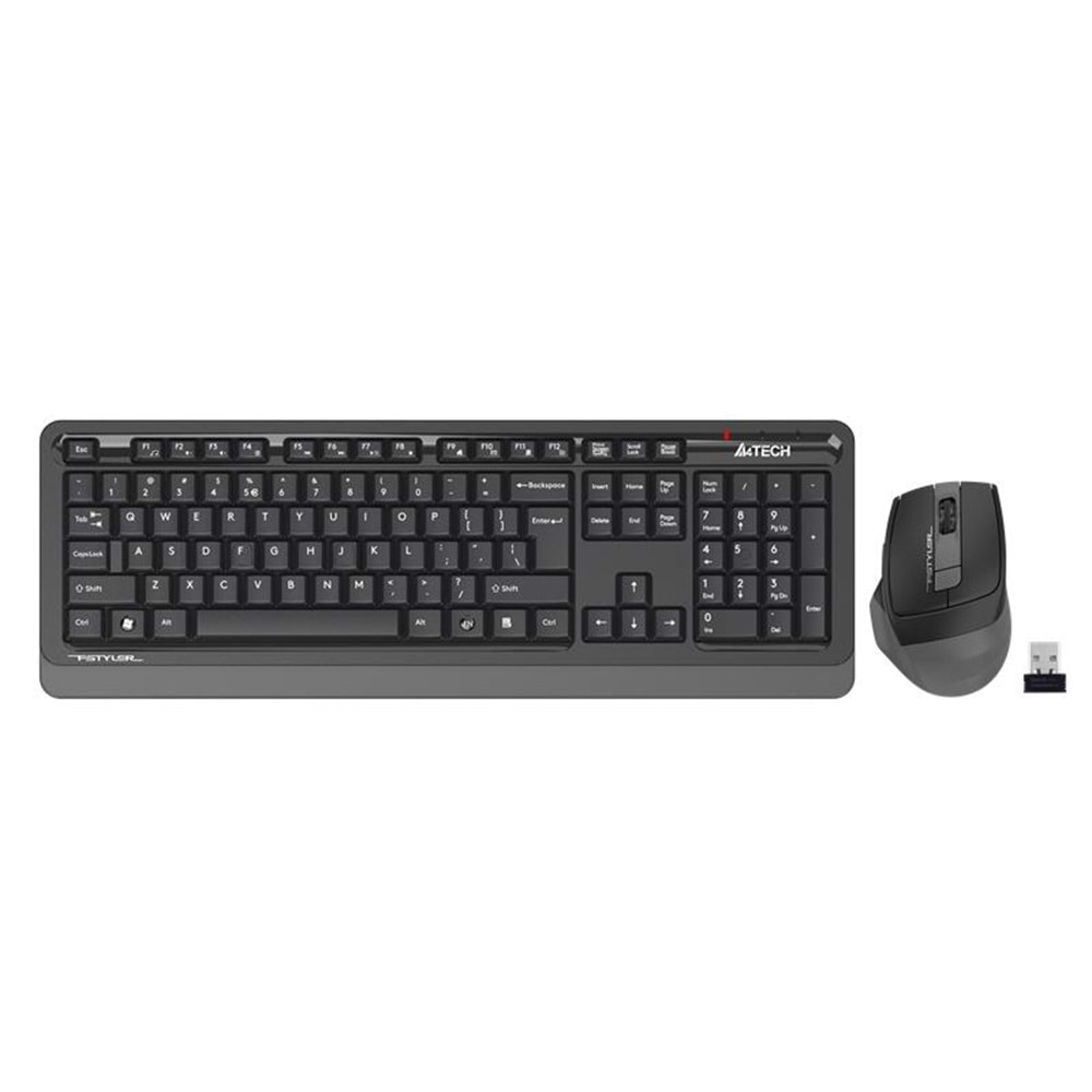 A4 TECH FG1035 GRİ Q MM 2.4G KABLOSUZ KLAVYE MOUSE SET 