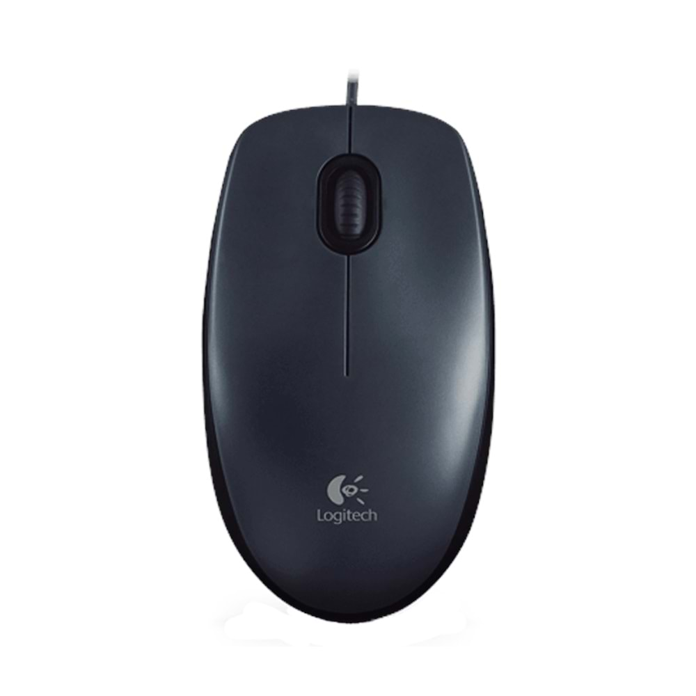 LOGITECH M90 USB OPTİK KABLOLU MOUSE SİYAH 910-001793 