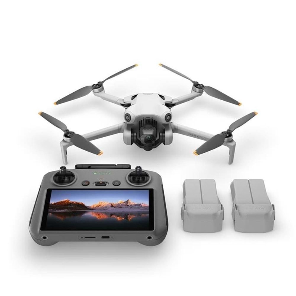 DJI MINI 4 PRO FLY MORE COMBO PLUS DRONE (DJI RC 2 EKRANLI KUMANDALI) (RESMI DIST GARANTILI) 