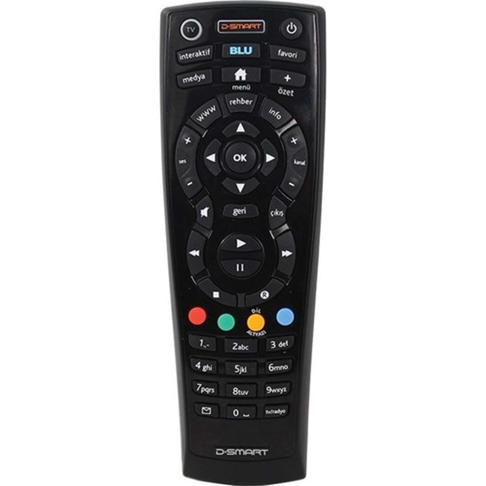Dsmart Akıllı Kumanda Orjinal Kumanda Hd Blu + 2 Adet Yedek pil