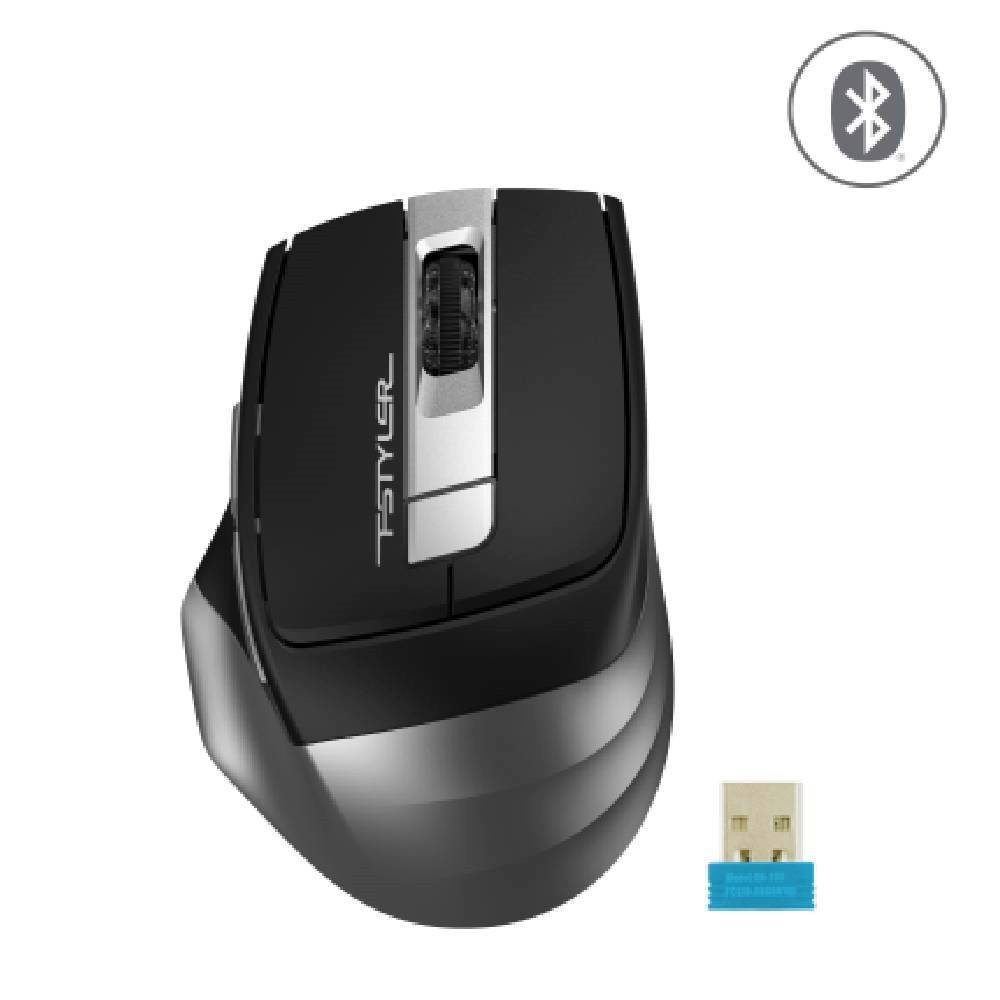 A4 TECH FG-35 KABLOSUZ OPTİK MOUSE.GRİ SİYAH