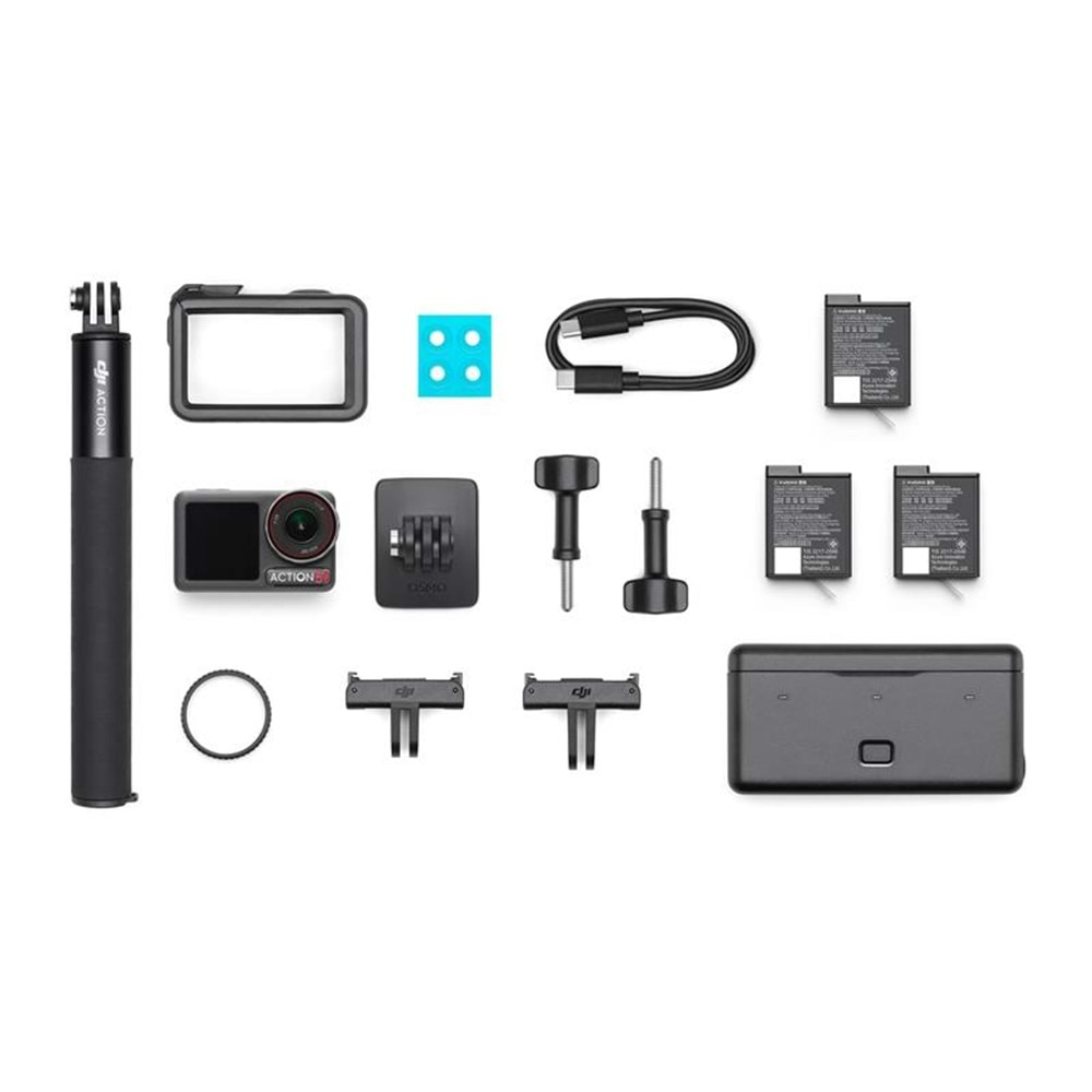 DJI OSMO ACTION 5 PRO ADVENTURE COMBO AKSİYON KAMERA (RESMI DIST GARANTILI) 