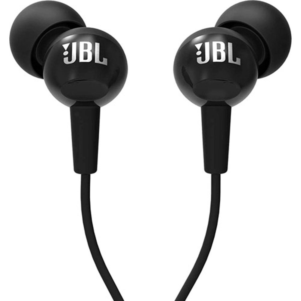JBL C100SI MİKROFONLU KULAK İÇİ KABLOLU KULAKLIK - SİYAH