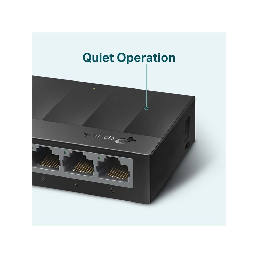 TP-LINK LS1005G 5 PORT 10/100/1000 GIGABIT PLASTİK KASA SWITCH