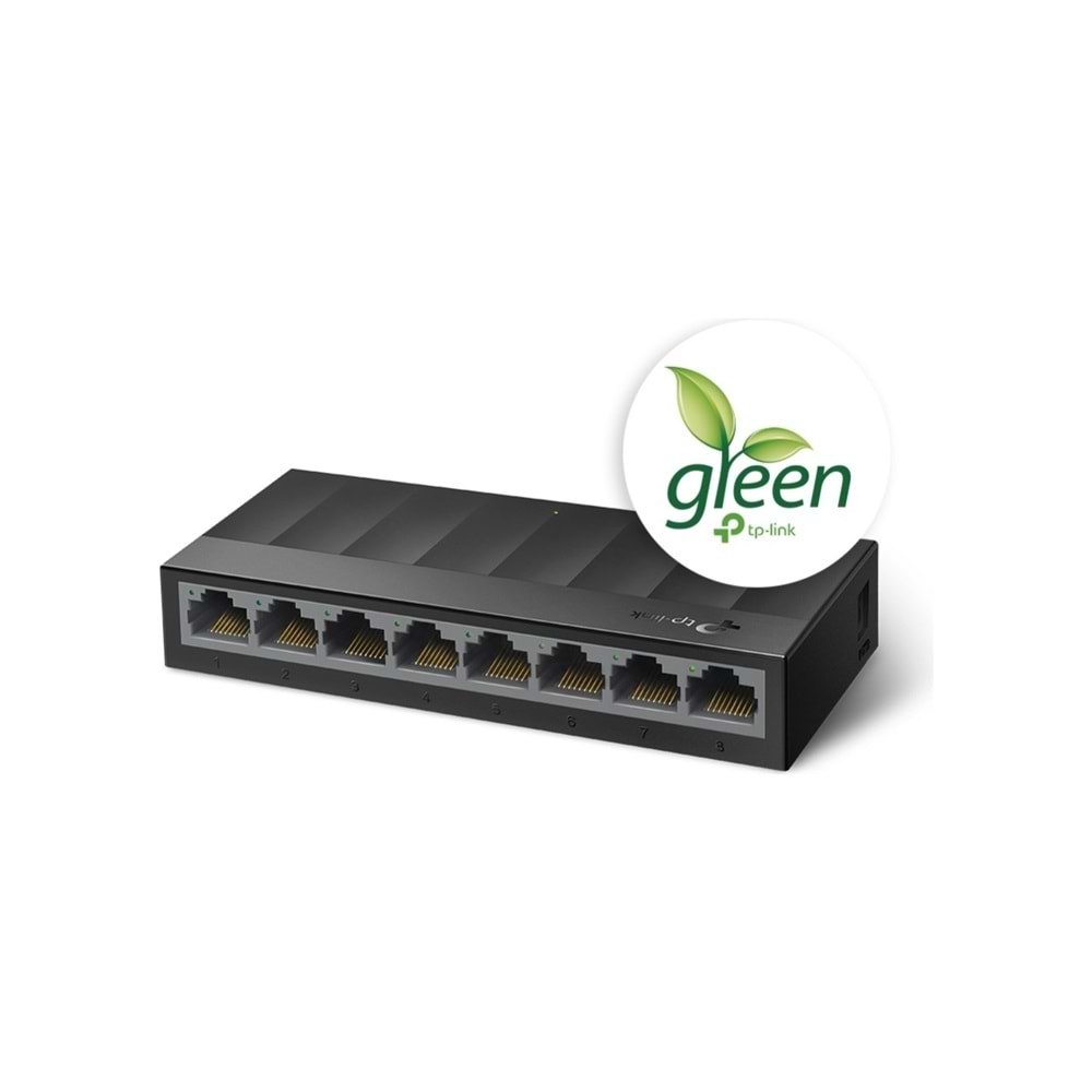 TP-LINK LS1008G 8 PORT GIGABIT PLASTİK KASA SWITCH