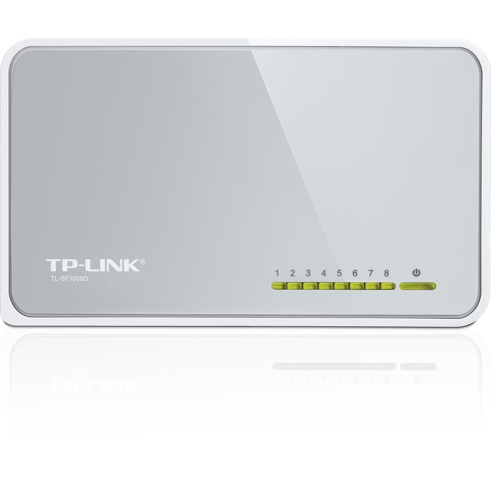 TP-LINK TL-SF1008D 8 PORT 10/100 PLASTİK KASA SWITCH 