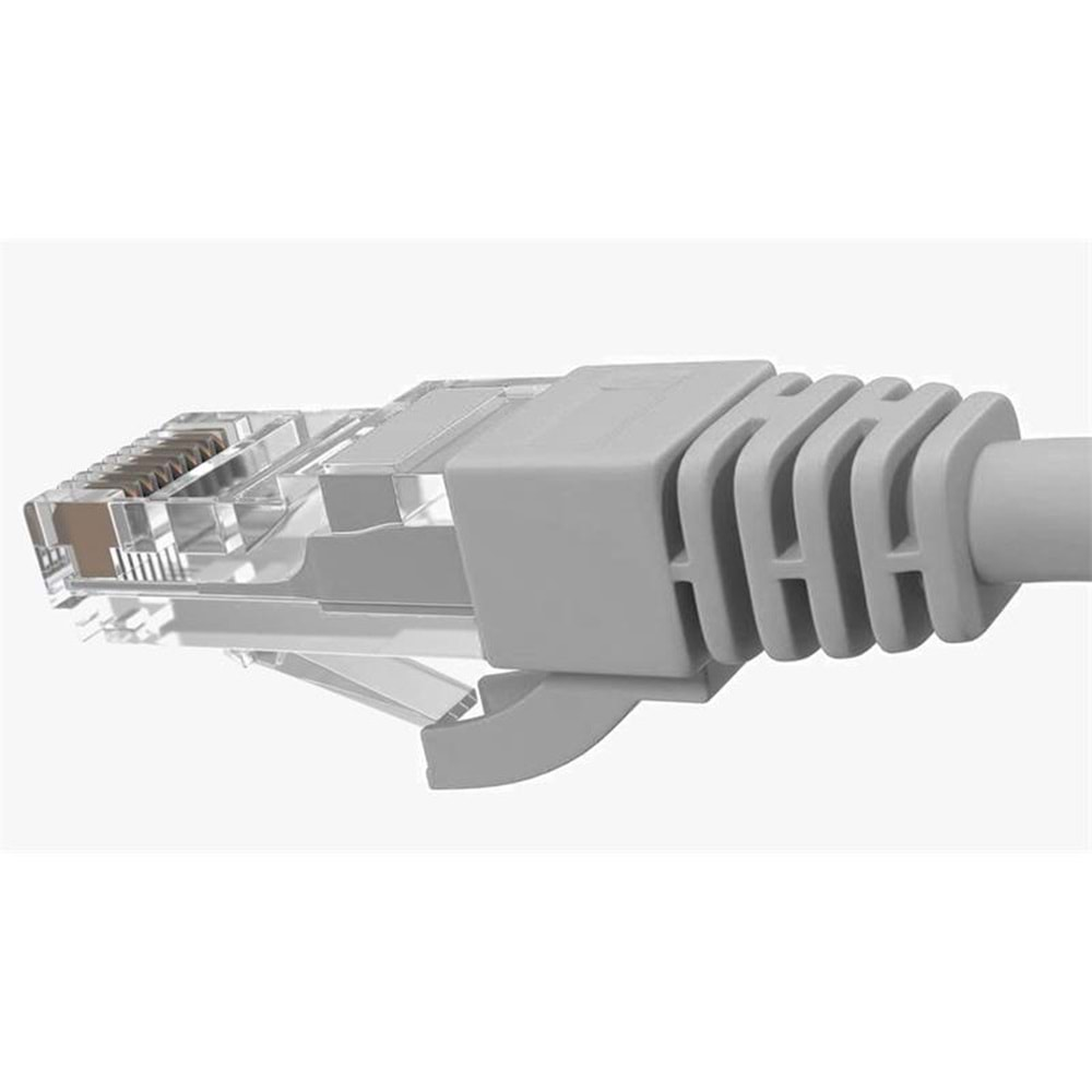 INCA ICAT6-01TG 1MT 24AWG CAT6 UTP PATCH KABLO GRİ 