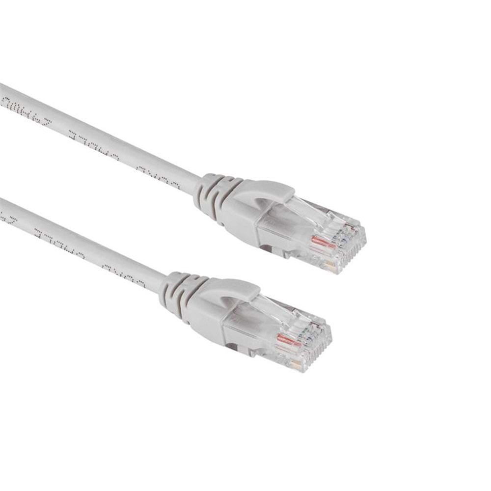 S-LINK SL-CAT606 0,60MT UTP CAT6 KABLO GRİ 