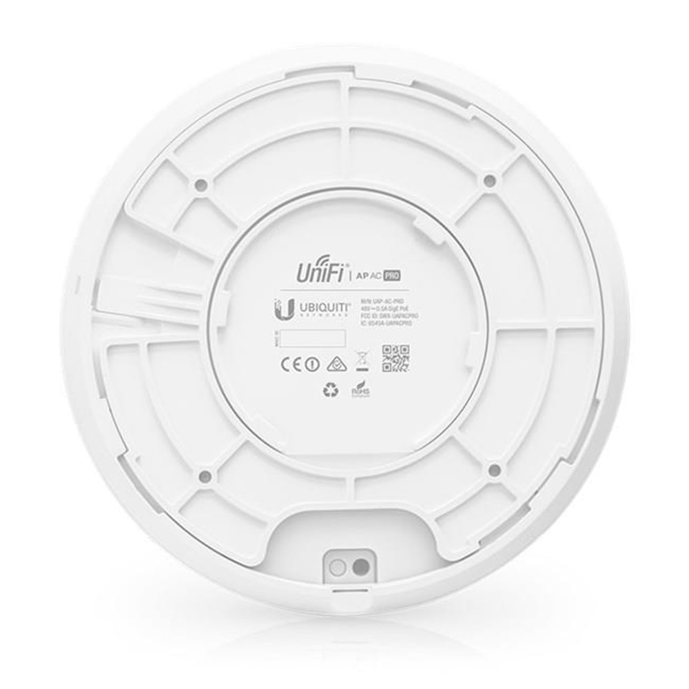 UBNT UAP-AC-PRO 2.4/5GHZ DUAL BAND 3X3 MIMO 1750MBPS İÇ ORTAM TAVAN TİPİ ACCESS POINT (ADAPTÖRLÜ) 