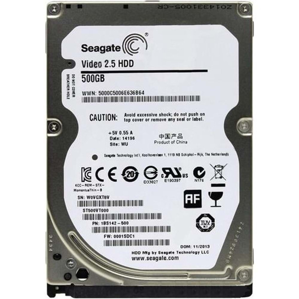 Seagate 500GB 2.5