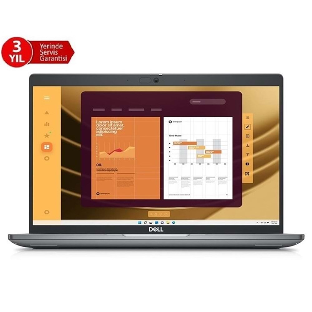 DELL NB LATITUDE N009L545014_U ULTRA 5-135U 16GB 512SSD O/B 14 UBUNTU 
