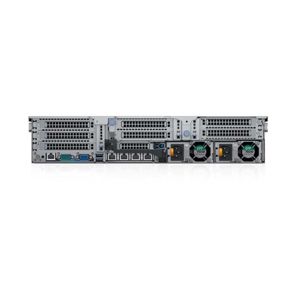 DELL // POWEREDGE PER740 2X4210R 2X32GB 2X480GB 4X600GB 8X2.5 H750 2X750W 3YIL YERİNDE GARANTİ 