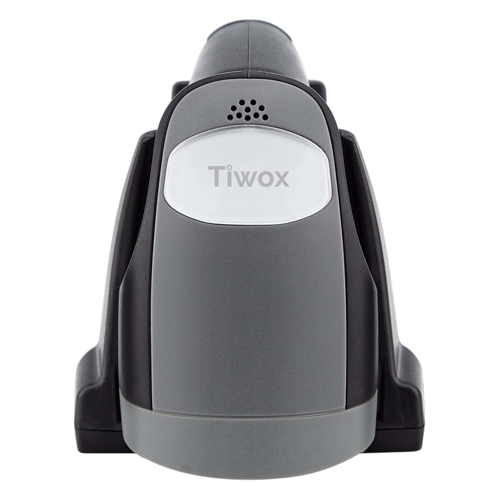 TIWOX VS-119 1D CCD KABLOSUZ BARKOD OKUYUCU + BATARYA + CRADLE