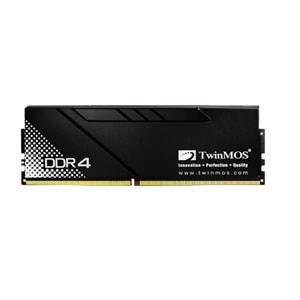 8 GB DDR4 3200MHZ TWINMOS THUNDERGX CL16 SOĞUTUCULU DT TMD48GB3200D16BKGX 