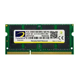 8 GB DDR3 1600MHZ TWINMOS 1.35 NB MDD3L8GB1600N 