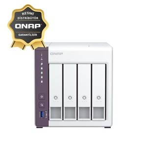 QNAP TS-433-4GB RAM 4 HDD YUVALI TOWER NAS (RESMİ DİSTRİBÜTÖR GARANTİLİ) 