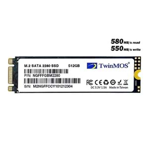 512 GB TWINMOS M.2 2280 SATA3 580/550 NGFFFGBM2280 