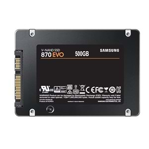 500 GB 870 EVO SAMSUNG 2.5 SATA3 MZ-77E500BW 560-530 MB/S 