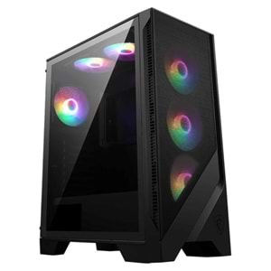 MSI MAG FORGE 120A B65 TEMPERLİ CAM 6X120MM AUTO RGB FAN 650W BRONZ ATX GAMING BİLGİSAYAR KASASI 