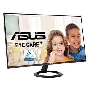 27 ASUS VZ27EHF IPS 1MS 100MHZ 1XHDMI FHD 1920X1080 ÇERÇEVESİZ VESA SİYAH 