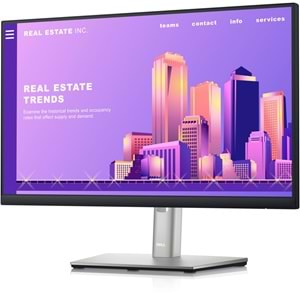 21.5 DELL P2222H FHD IPS 5MS 60HZ HDMI+VGA+DP PIVOT SIYAH LED MONITOR 