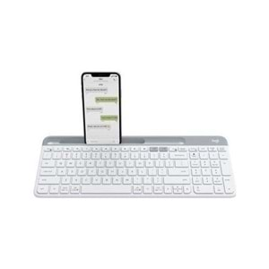 LOGITECH K580 Q TR SLIM MULTI-DEVICE BLUETOOTH(R)KABLOSUZ KLAVYE BEYAZ 920-010625 