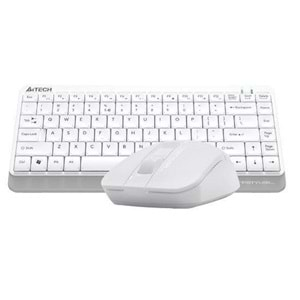 A4 TECH FG1112 BEYAZ Q MM 2.4G KABLOSUZ MINI KLAVYE MOUSE SET 