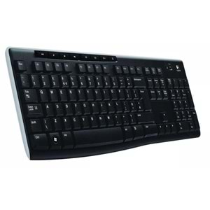 LOGITECH K270 Q TR MM KLAVYE KABLOSUZ SİYAH 920-003761 