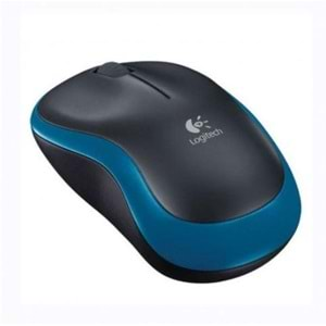 LOGITECH M185 KABLOSUZ USB MOUSE MAVİ 910-002236 