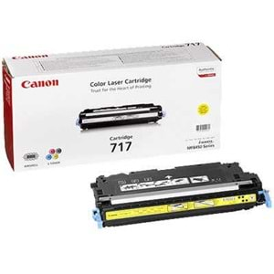 Canon CRG-717Y Orjinal Sarı Toner